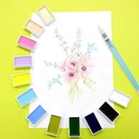 Kuretake Gansai Tambi 12 Colour - Set 2