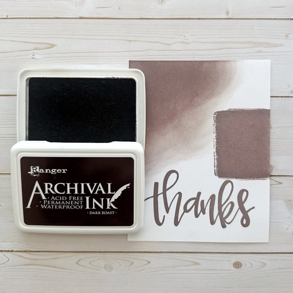 Ranger Archival Ink Pad - Dark Roast