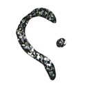 Plaid Fashion Relief™ Dimensional Fabric Paint - Night Star Glitter (1.1oz)