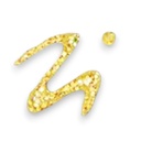 Plaid Fashion Relief™ Dimensional Fabric Paint – Citron Sparkle (1.1oz)