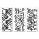 Stick 'n' Color Peel Off Set - Fairies and Flower Pots (3 sheets)