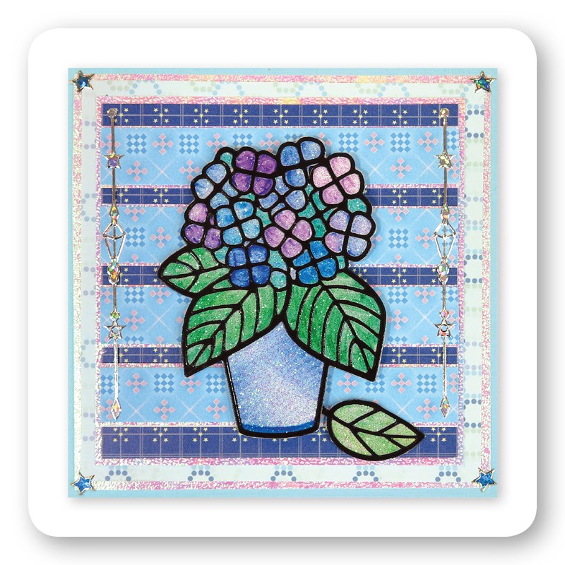 Stick 'n' Color Peel Off Set - Fairies and Flower Pots (3 sheets)