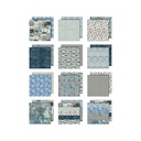 Tim Holtz Idea-ology Palette Collection:  Blue 8x8