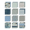 Tim Holtz Idea-ology Palette Collection: Blue 12 x 12