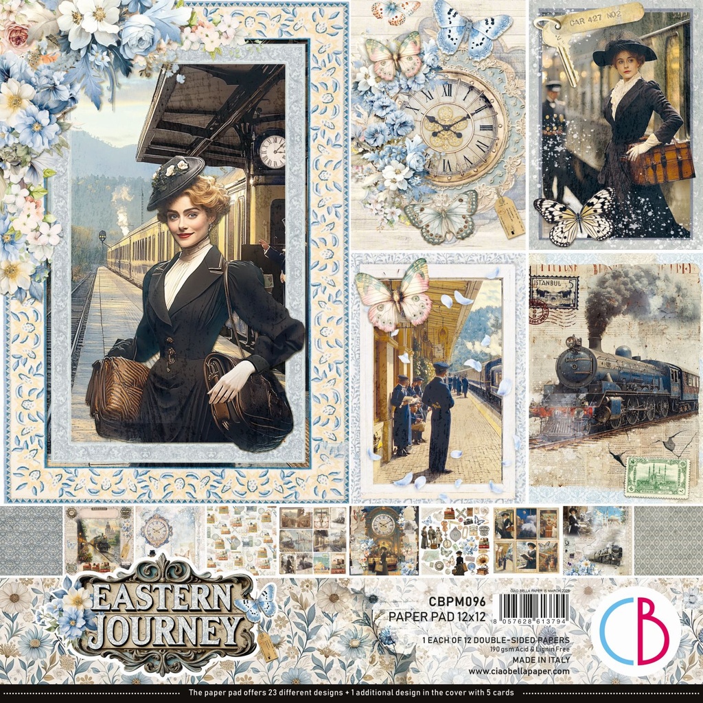Ciao Bella Paper Eastern Journey Paper Pad Collection