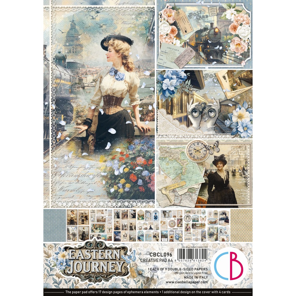 Ciao Bella Paper Eastern Journey Paper Pad Collection