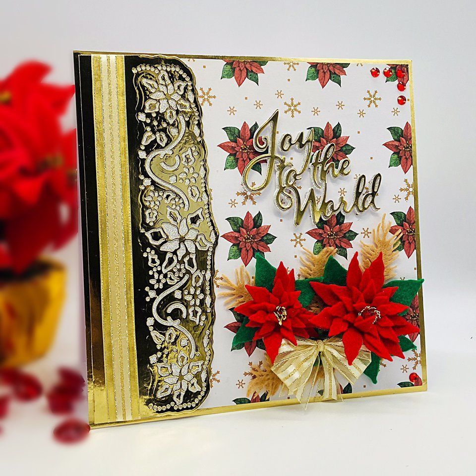 Sharon Callis Border & Edge Dies - Poinsettia