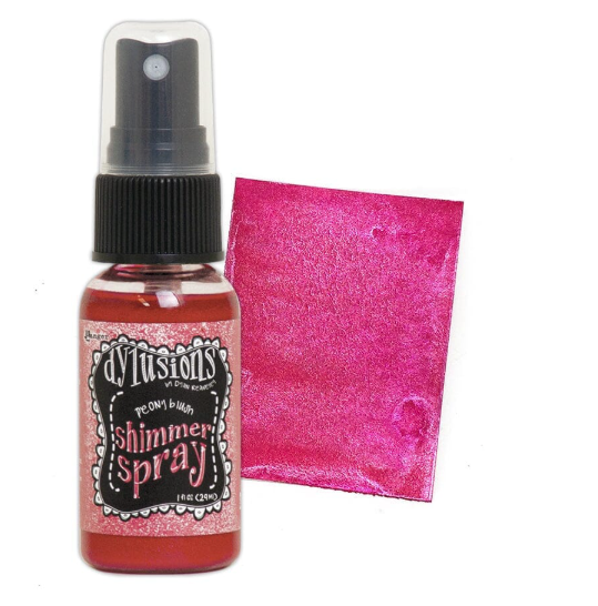 Dylusions Shimmer Spray - Peony Blush