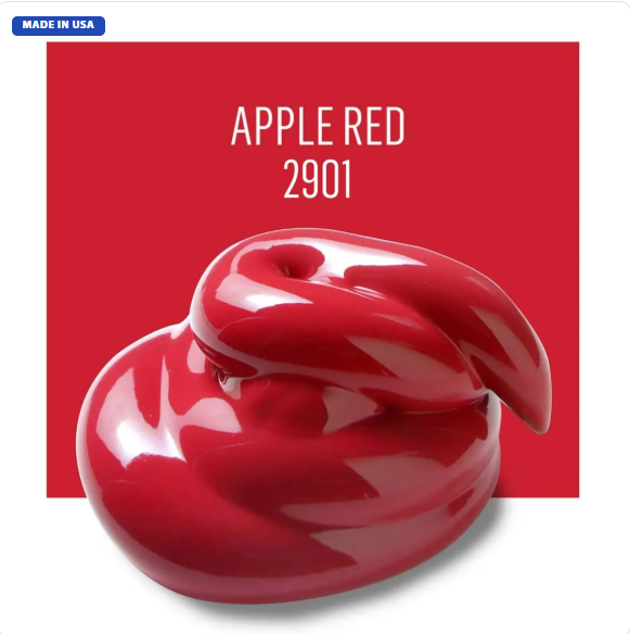 FolkArt Multi-Surface Satin - Apple Red (8oz)