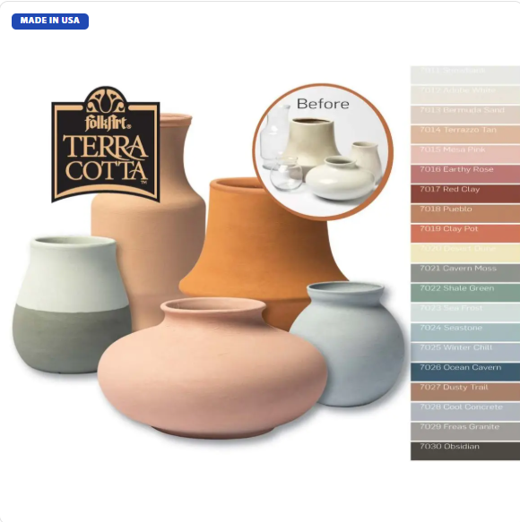 FolkArt TerraCotta™ - Clay Pot (2oz)