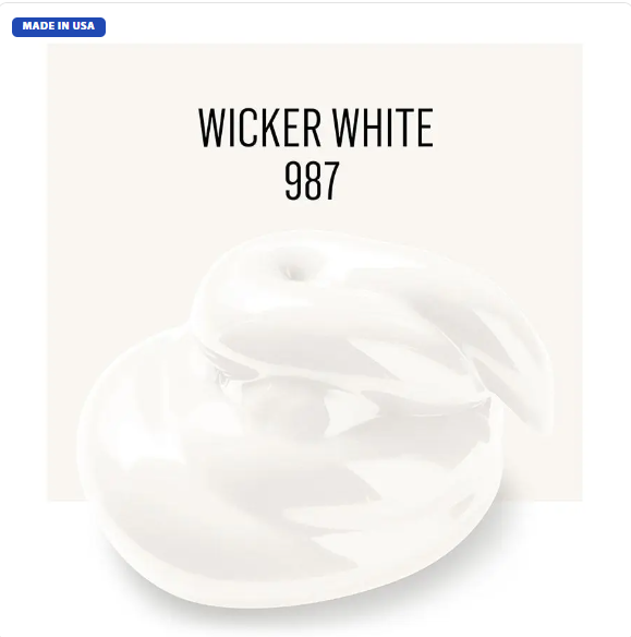 FolkArt Acrylic Paint - Wicker White (8oz)