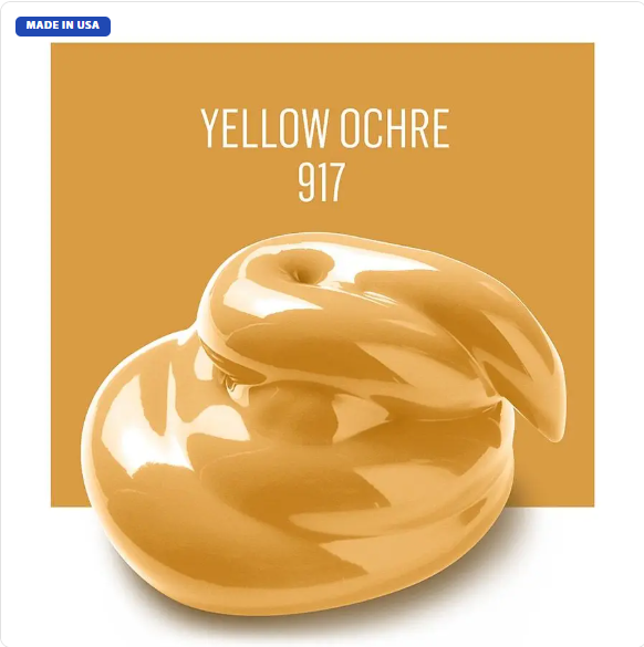 FolkArt Acrylic Paint - Yellow Ochre (2oz)