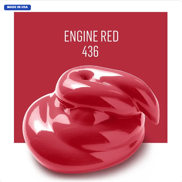 FolkArt Acrylic Paint - Engine Red (2oz)
