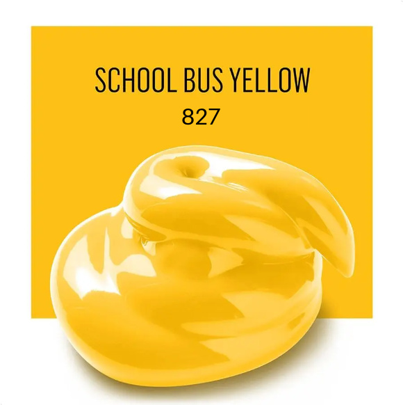 FolkArt Acrylic Paint - School Bus Yellow (8oz)
