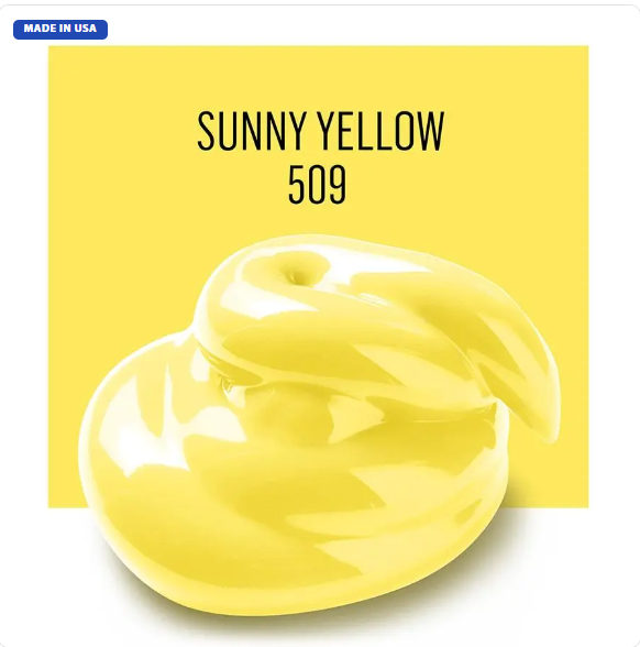 Sunny Yellow FolkArt- 2oz