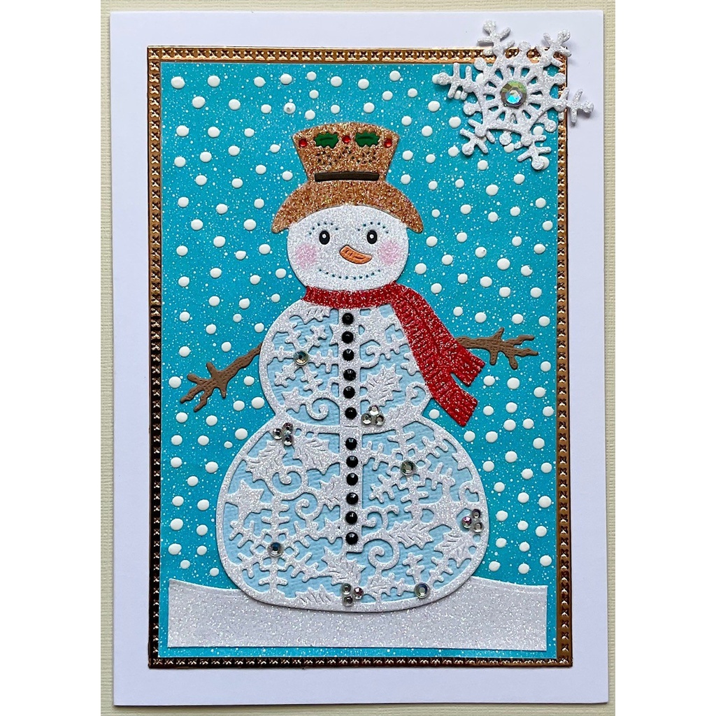 Filigree Snowman