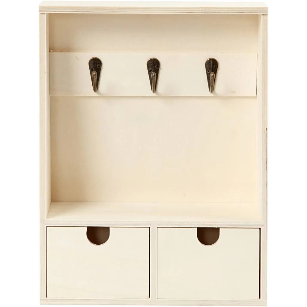 Wood Key Cabinet