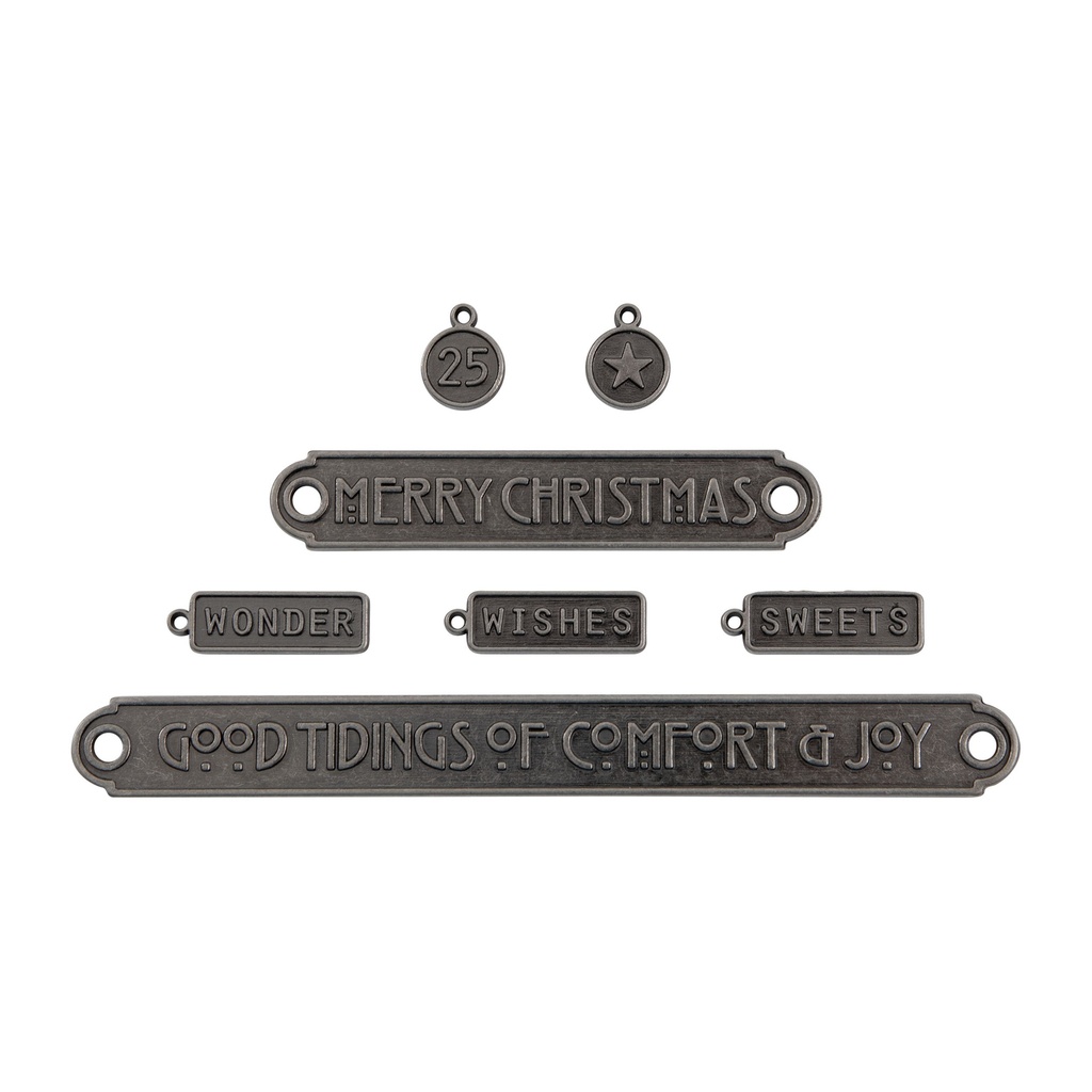 Word Plaques + Tags Tim Holtz Idealogy