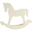 Creativ - Wooden Rocking Horse - 24cm x 30cm x5cm