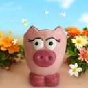 Farmyard Egg Cup Pig (Carton of 12)
