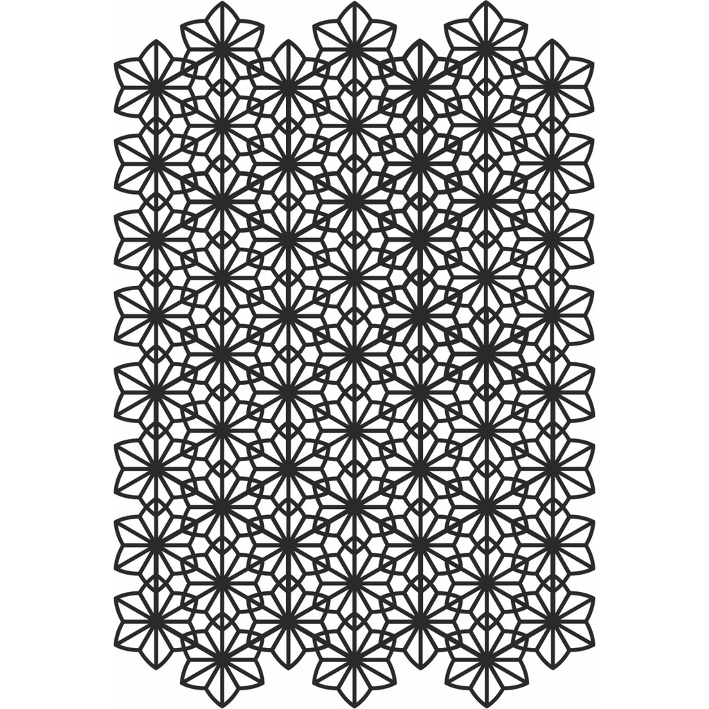 Personal Impressions Geometric Flowers stamp set