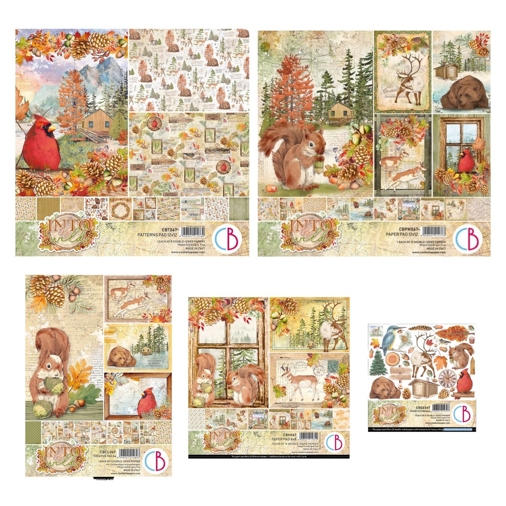 Ciao Bella Paper Into The Wild Paper Pads