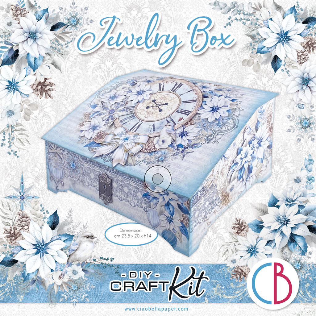 Ciao bella Paper - Jewelry Box Craft Kit