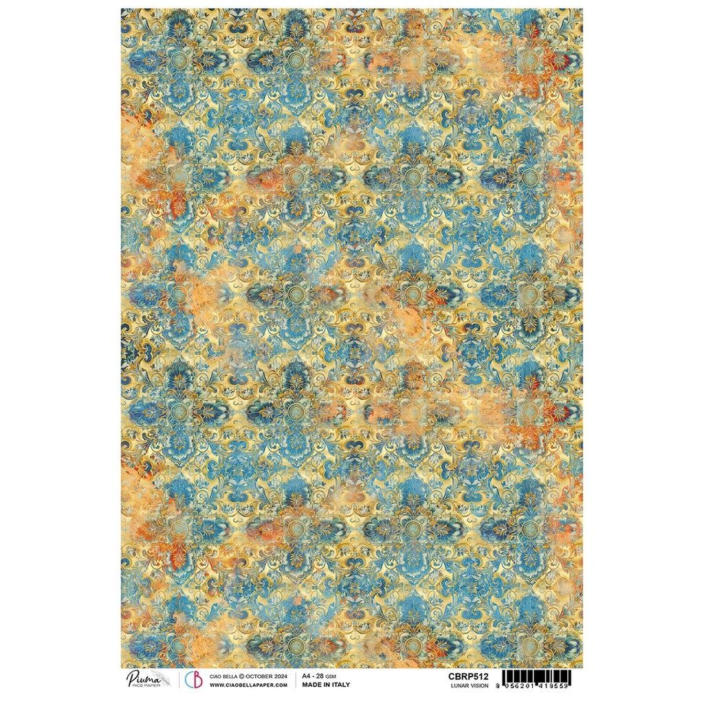 Ciao Bella Paper - Lunar Vision A4 rice paper (SINGLE Sheet)