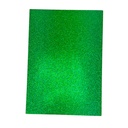 Personal Impressions Green A4 Glitter Card (x10)