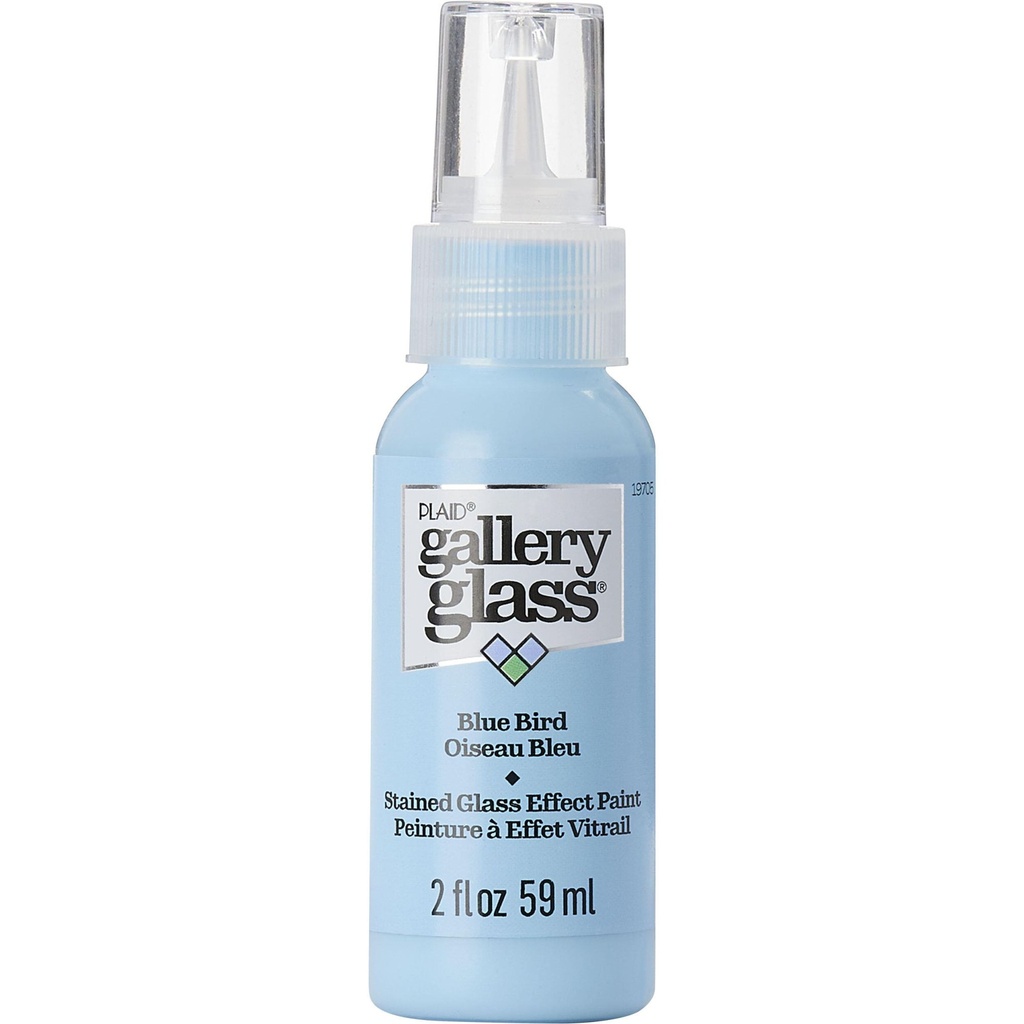Plaid - Gallery Glass - 2oz - Blue Bird