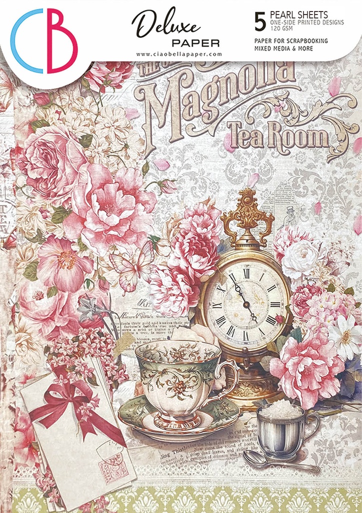 Ciao Bella Paper - Timeless Moments Deluxe Gold Paper (A4)