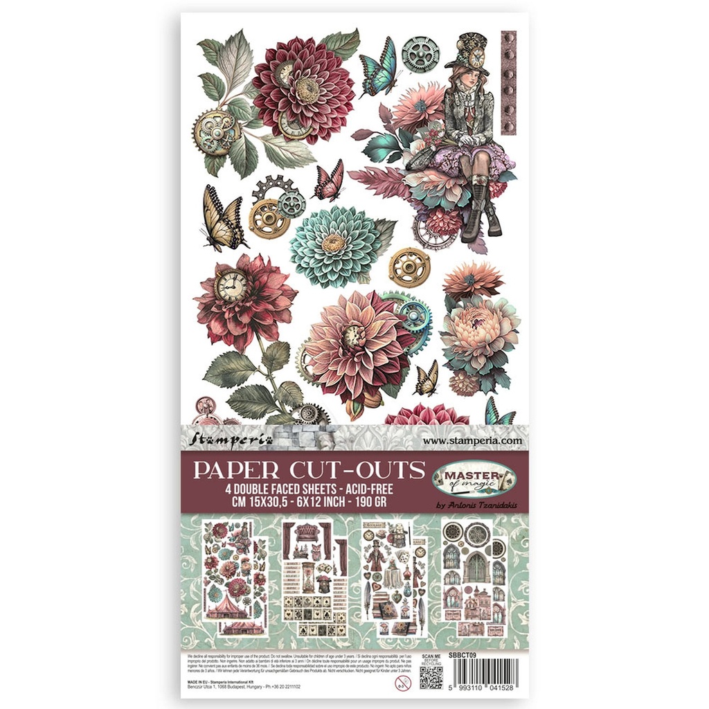 Stamperia - Master of Magic - Paper Cut Outs 