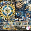 Ciao Bella Paper - Celestial  Patterns Pad (12"x12")