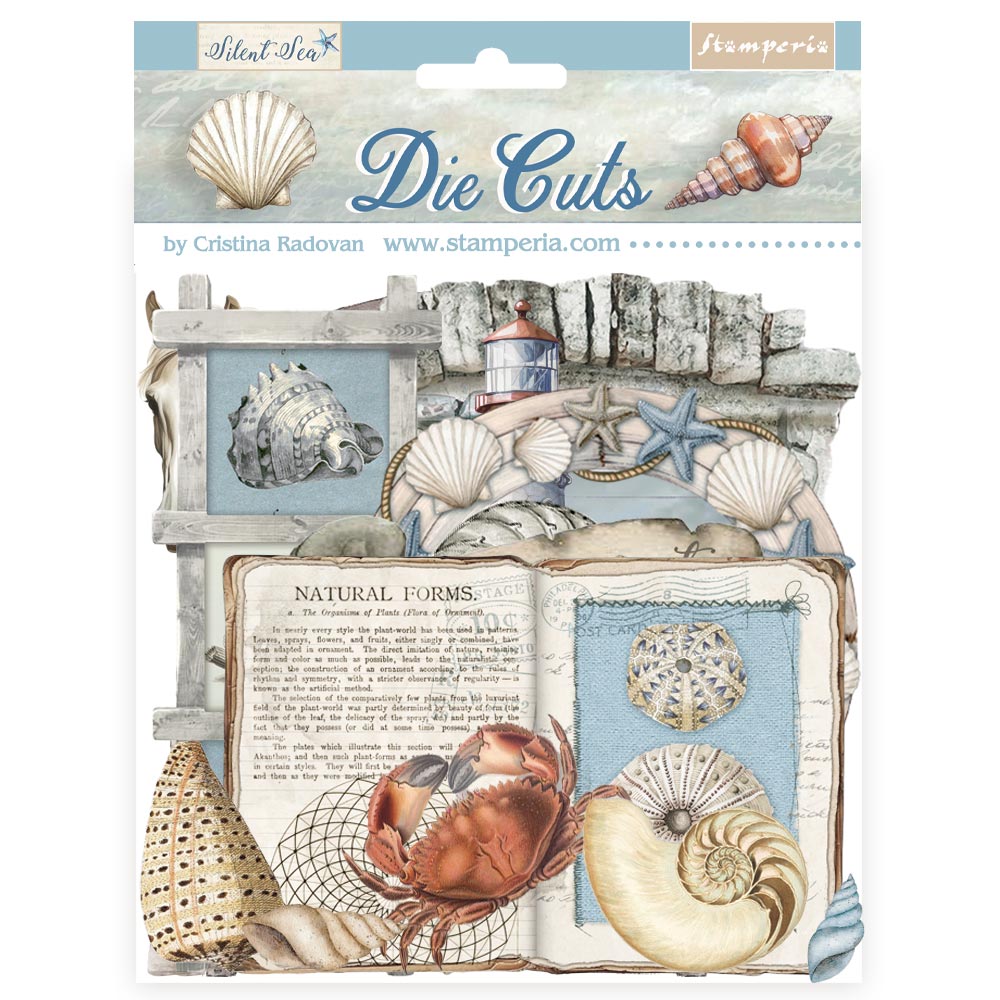 Stamperia - Silent Sea - Die cuts 