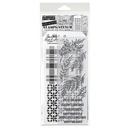 Tim Holtz Mixed-Media Stamps & Stencil Set #32 - Sketchy Greenery