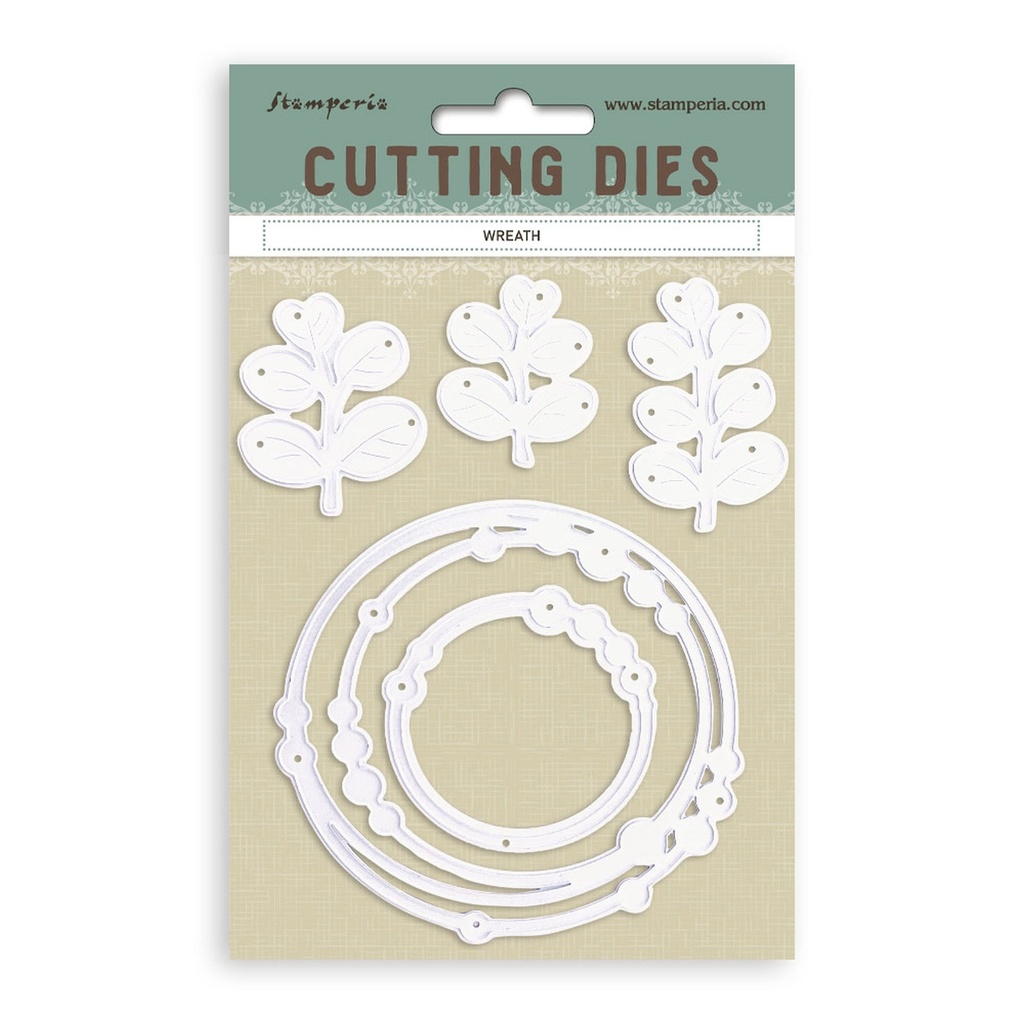 Stamperia - Timeless - Wreath die set