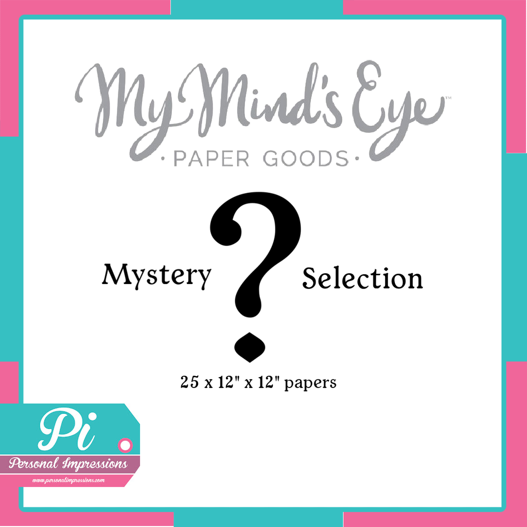 My Mind's Eye 12" x 12" Mystery Selection - 25 sheets in Storage Wallet