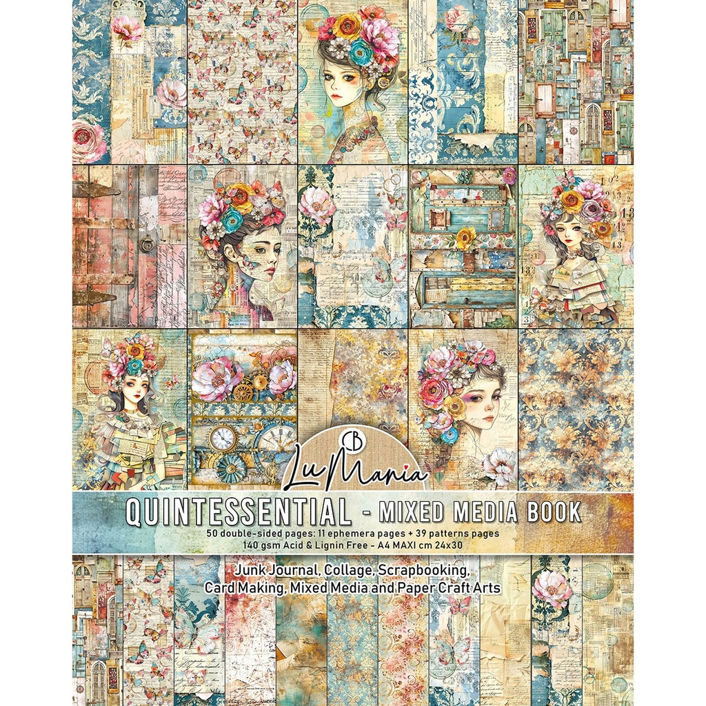 Ciao Bella Paper - Quintessential Mixed Media Book