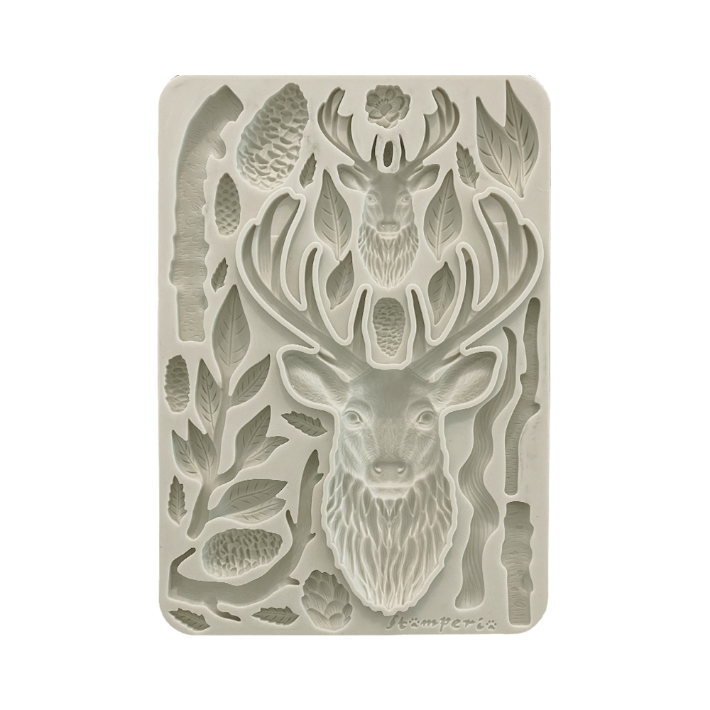 Stamperia - The Owl's House - A5 Silicon mould - Deer