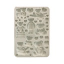 Stamperia - The Owl's House - A5 Silicon mould - Teddy Bears 