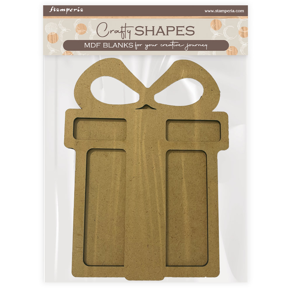 Stamperia - Candy Christmas - Crafty shapes: Gift 