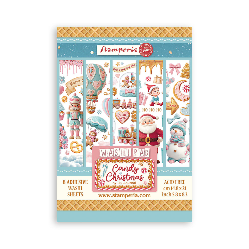 Stamperia - Candy Christmas - Washi Pad 