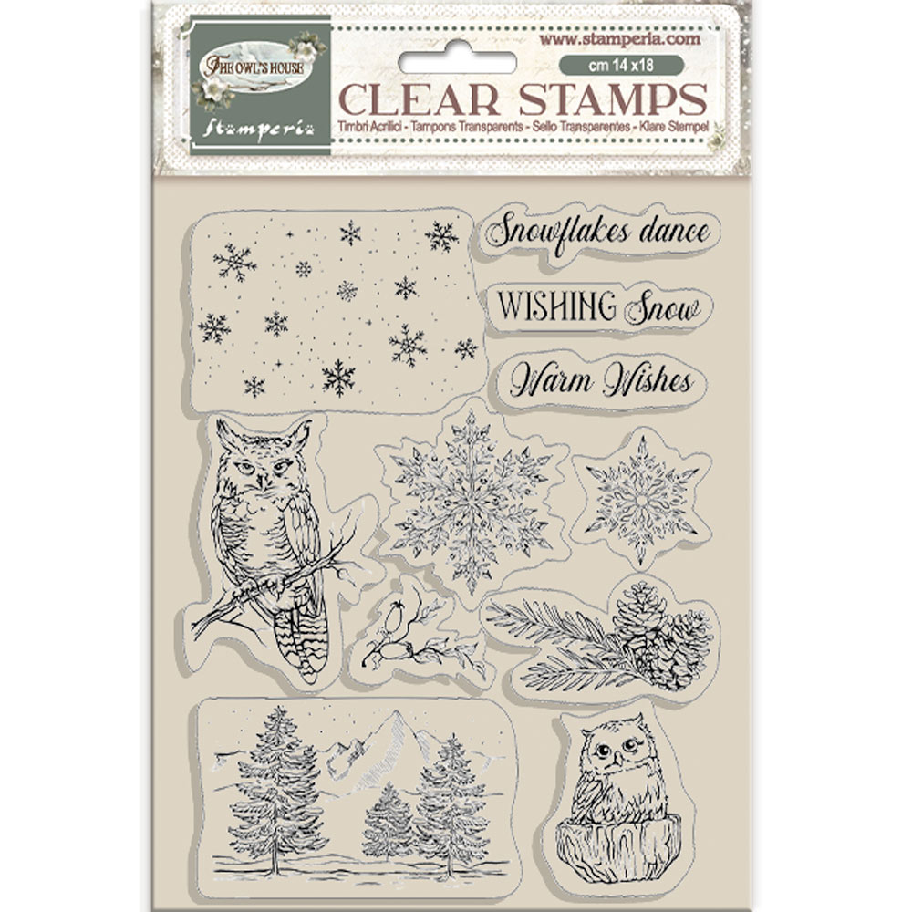 Stamperia - The Owl's House - Owl's House stamp set