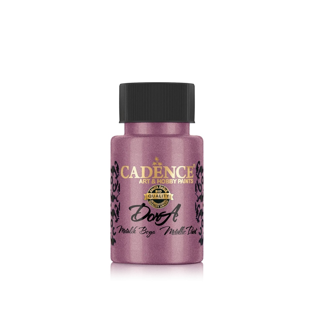 Cadence Dora Metallic Paint - Bright Maroon (50 ml)
