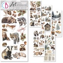 Ciao Bella Paper - Forest Tales - Art Stickers (5 sheets) 