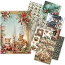 Ciao Bella Paper - Hot Cocoa & Holly - A5 Rice Paper Mix