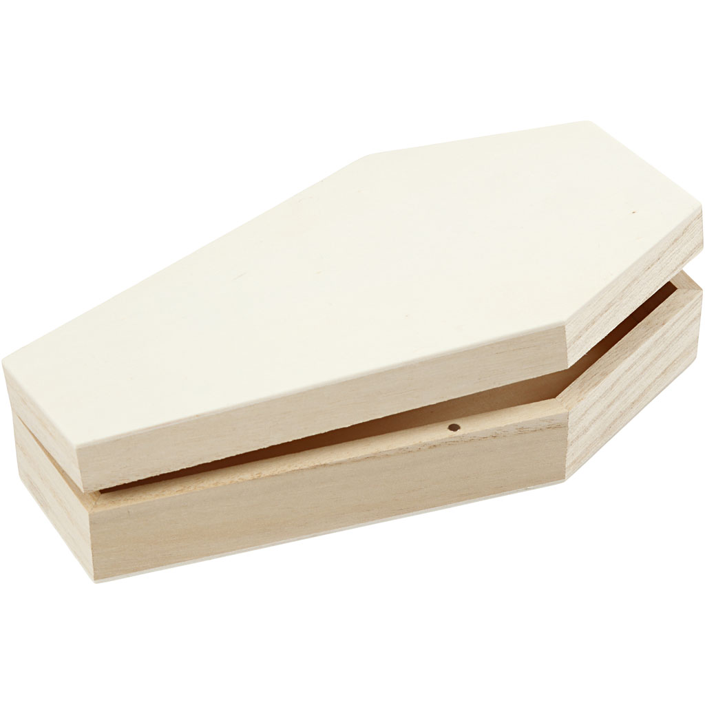 Creativ - Wooden Coffin Box with Magnetic Lock