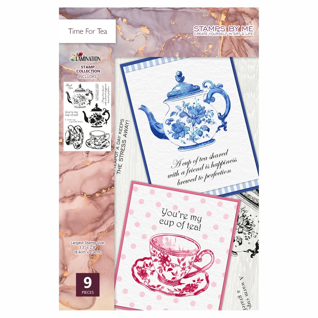 Stamps By Me - Lamination Stamp Set - Time for Tea