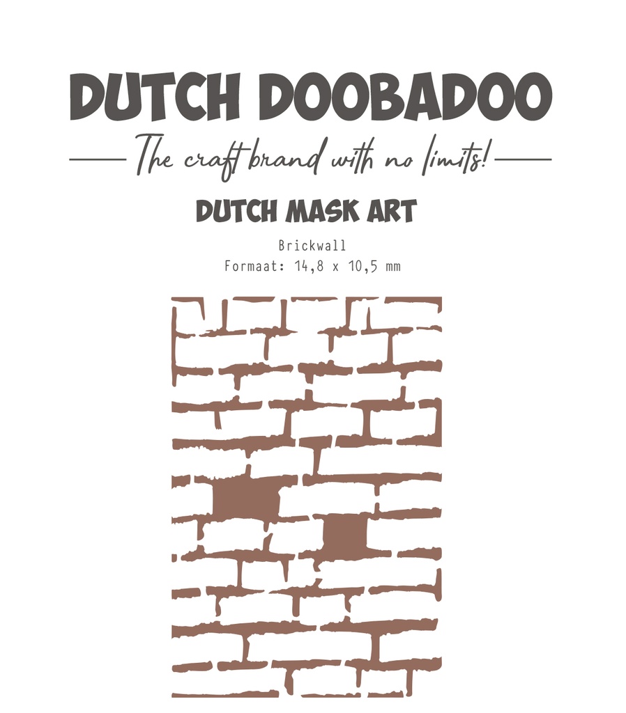 Dutch Doobadoo - Mask Art - Brick Wall (A6)