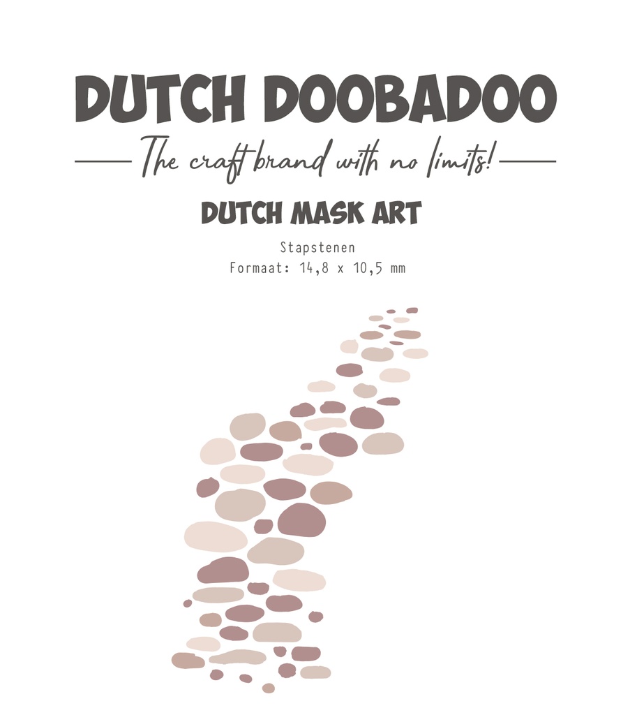 Dutch Doobadoo - Mask Art - Stepping Stones (A6)